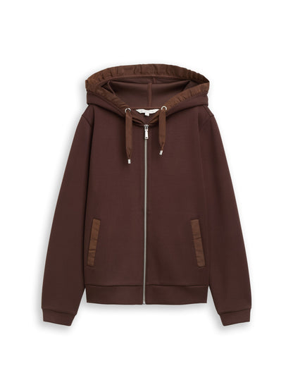 Sweatjacket with hood - 1048293