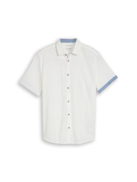 cotton linen shirt - 1049611