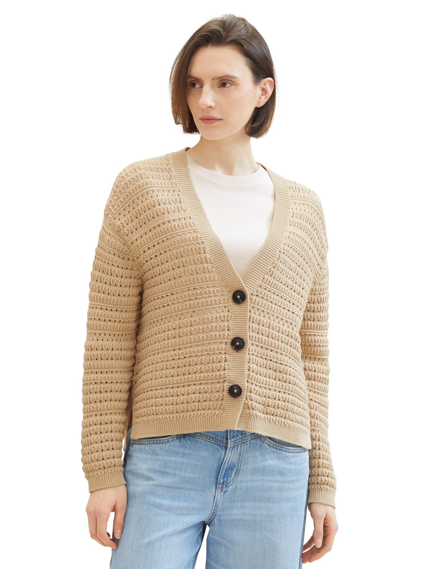 knit cardigan structured - 1041213