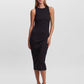 VMLAVENDER SL O-NECK CALF DRESS VMA - 10230437