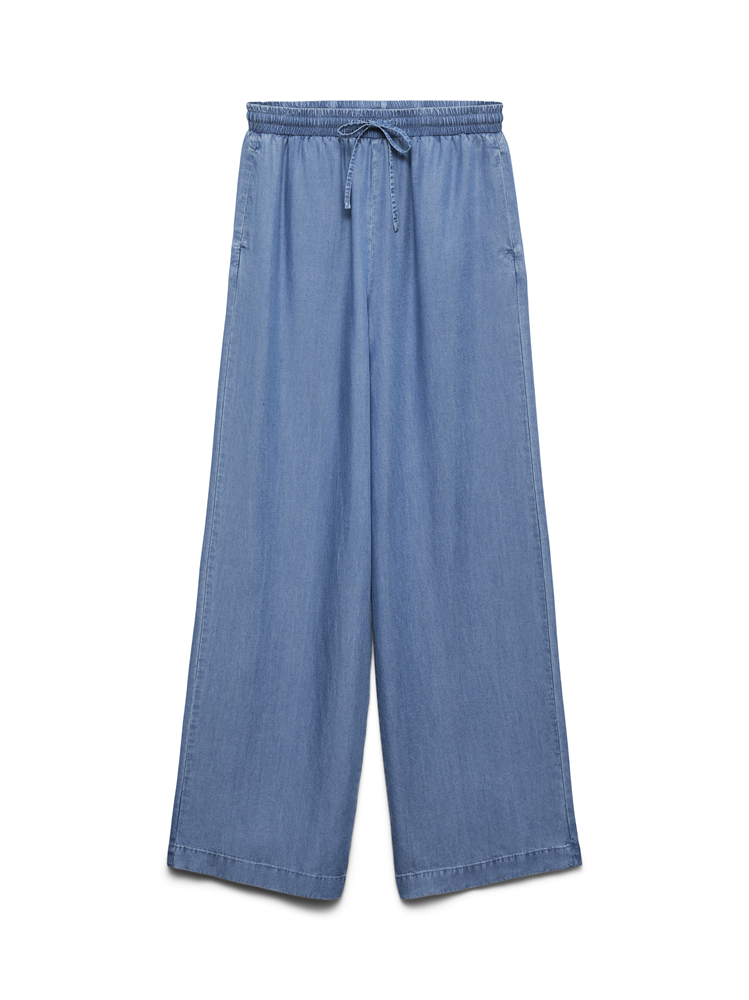 VMBREE HW LONG LOOSE TENCEL PANTS G - 10304898