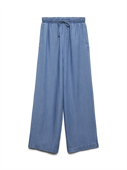 VMBREE HW LONG LOOSE TENCEL PANTS G - 10304898