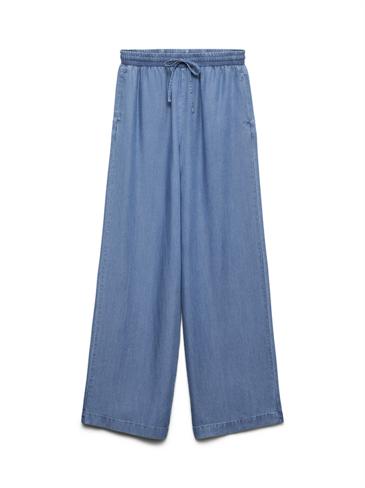 VMBREE HW LONG LOOSE TENCEL PANTS G - 10304898