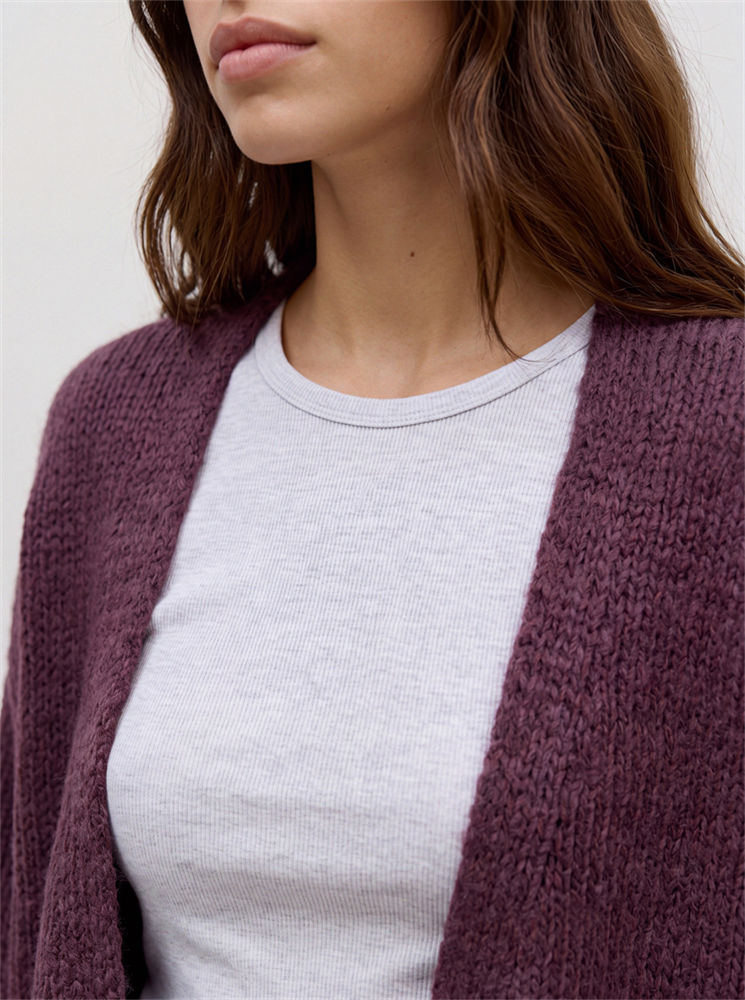 VMMAYBE LS OPEN CARDIGAN NOOS - 10273101