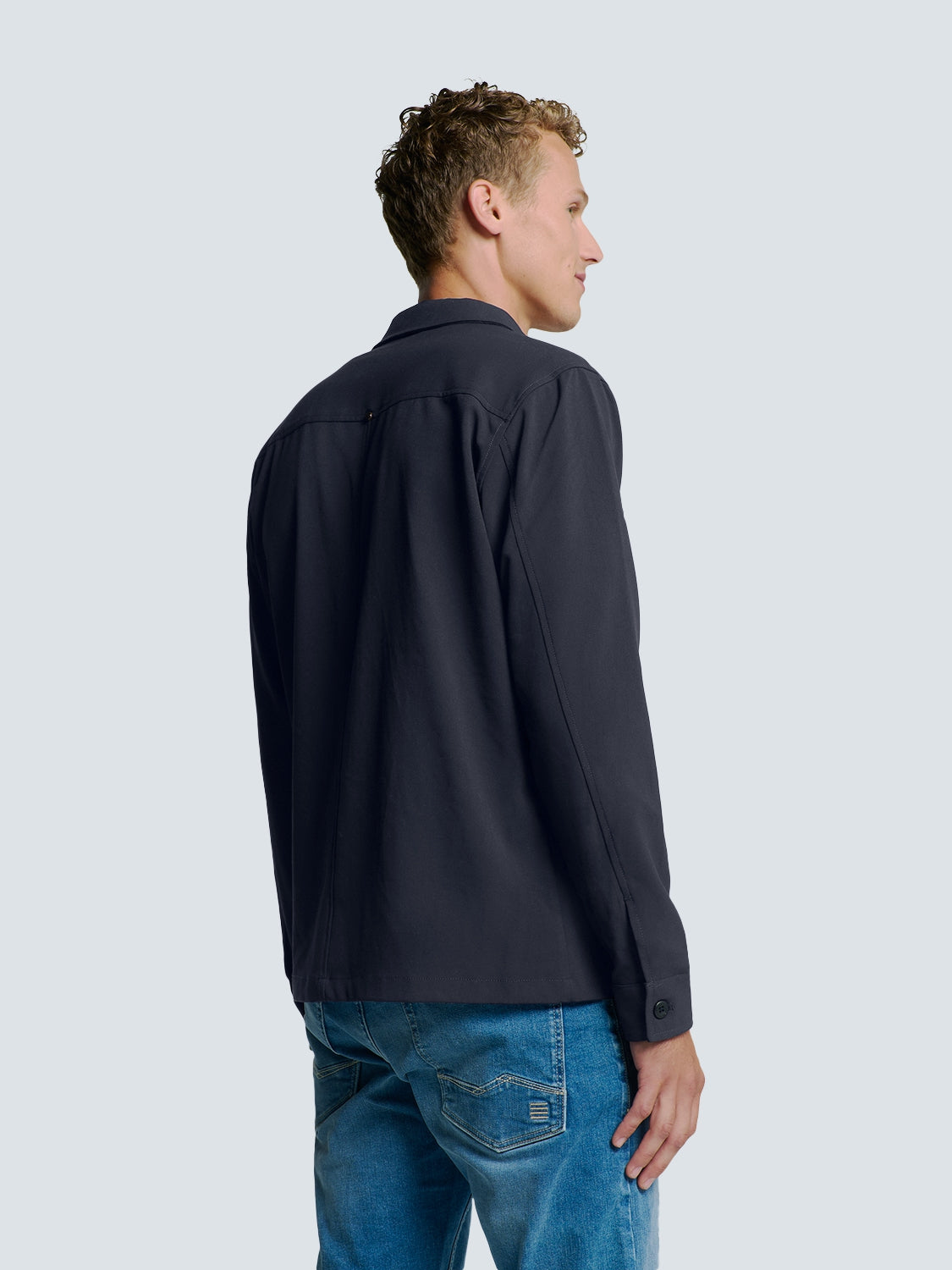 Overshirt Zip Closure Stretch - 26511101