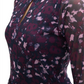 printed mesh dress - 1043038