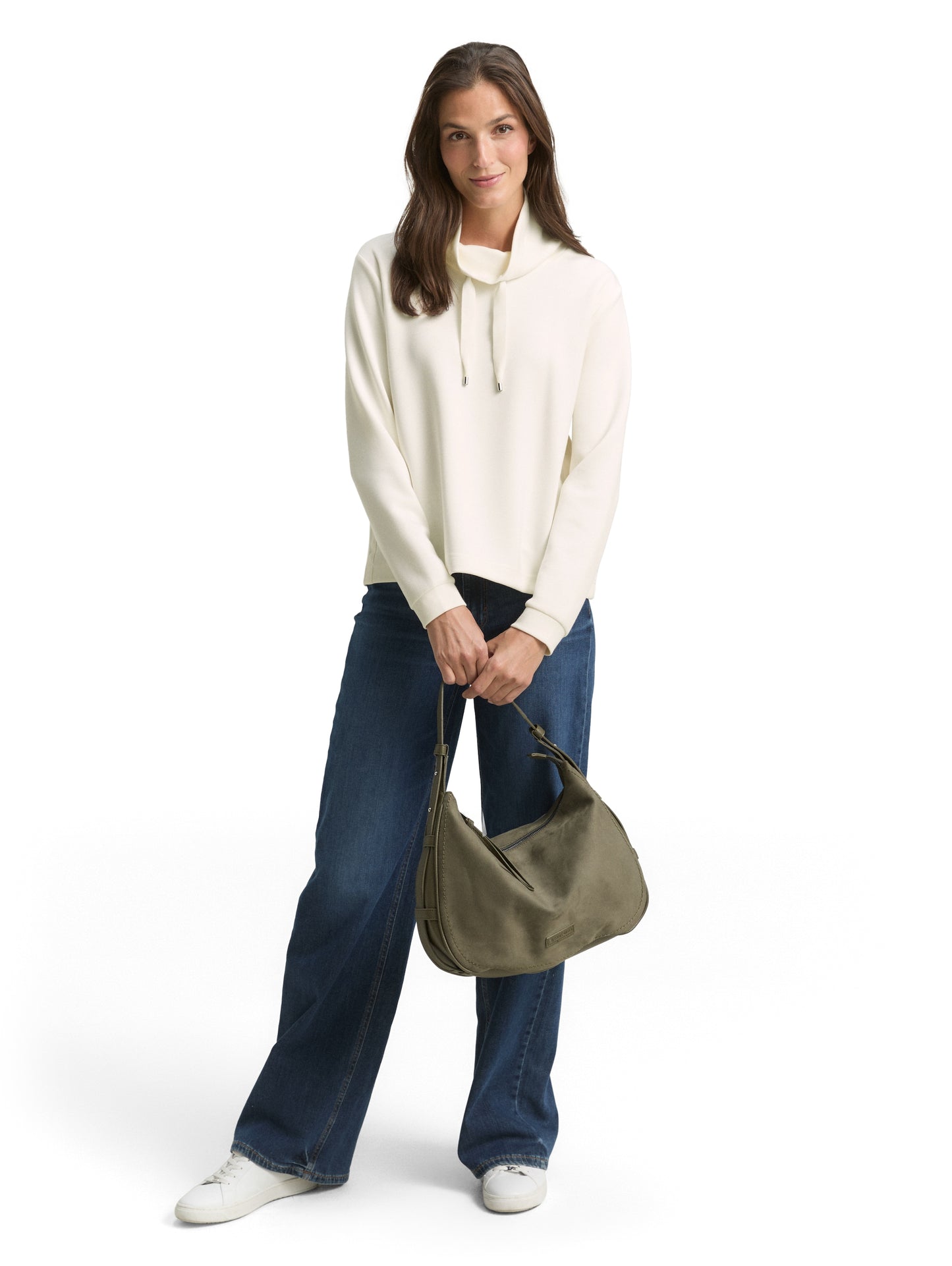 Sweatshirt scuba stand up coll - 1049025