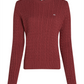 TJW CABLE ESSENTIAL SWEATER - DW0DW18683