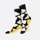 Socken Crunchy Nachos, Black - EMSNOCNABK