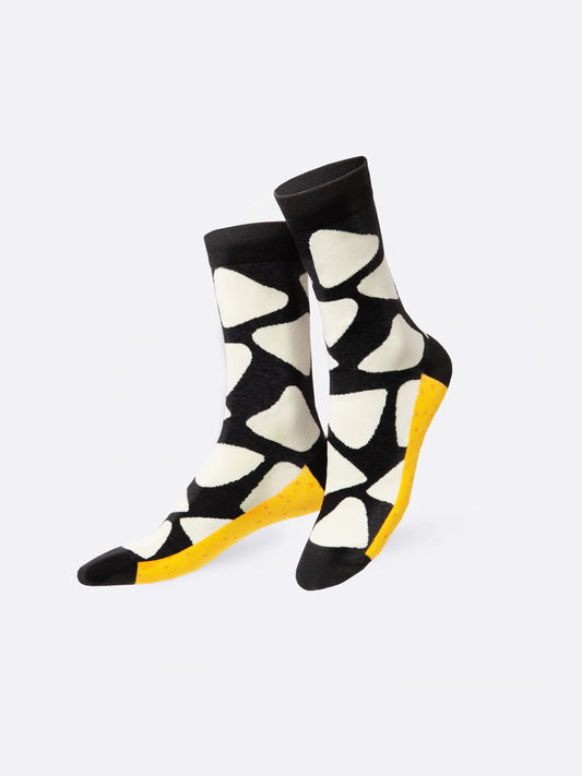 Socken Crunchy Nachos, Black - EMSNOCNABK