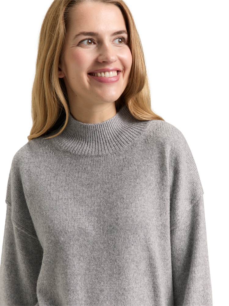 knit mock-neck - 1049190