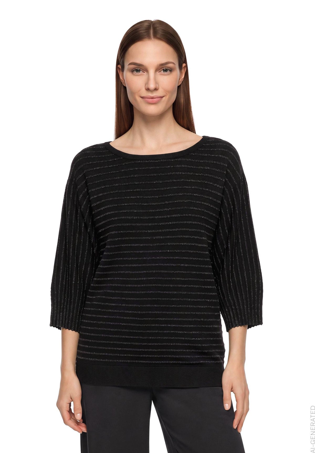 Strickpullover Kurz 3/4 Arm - 55262082