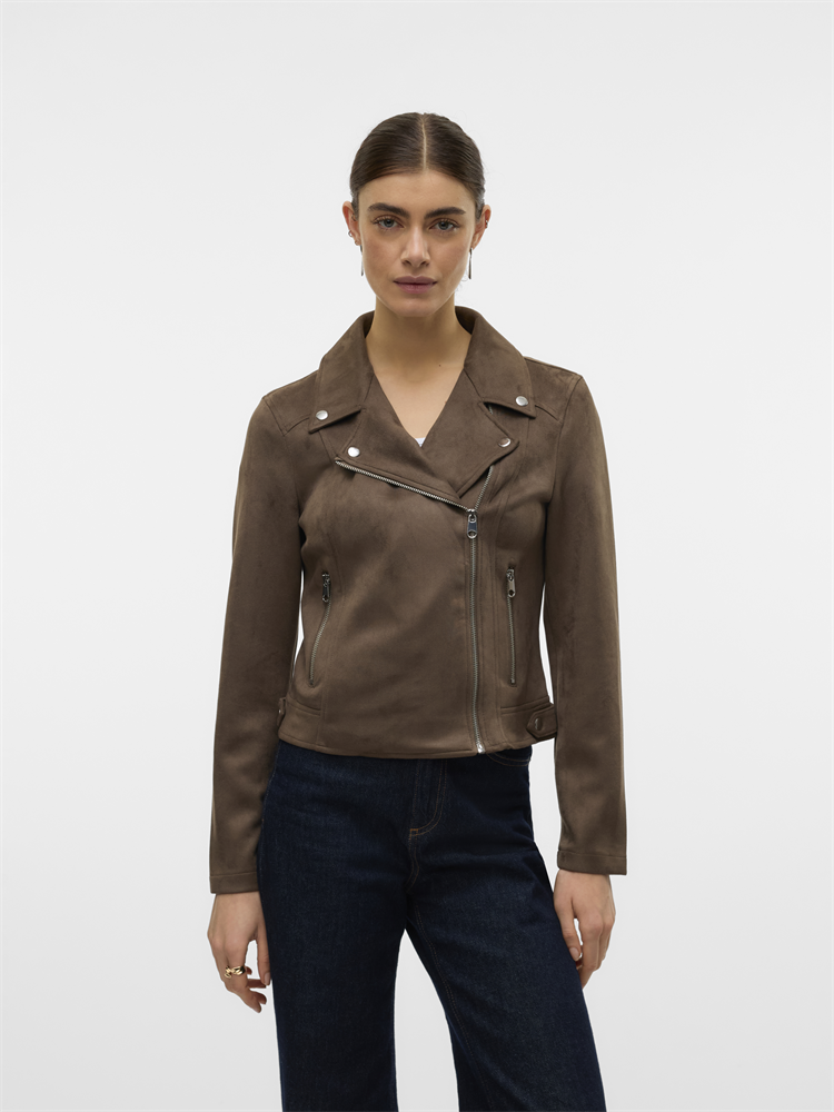 VMJOSE SHORT FAUX SUEDE JACKET NOOS - 10300938