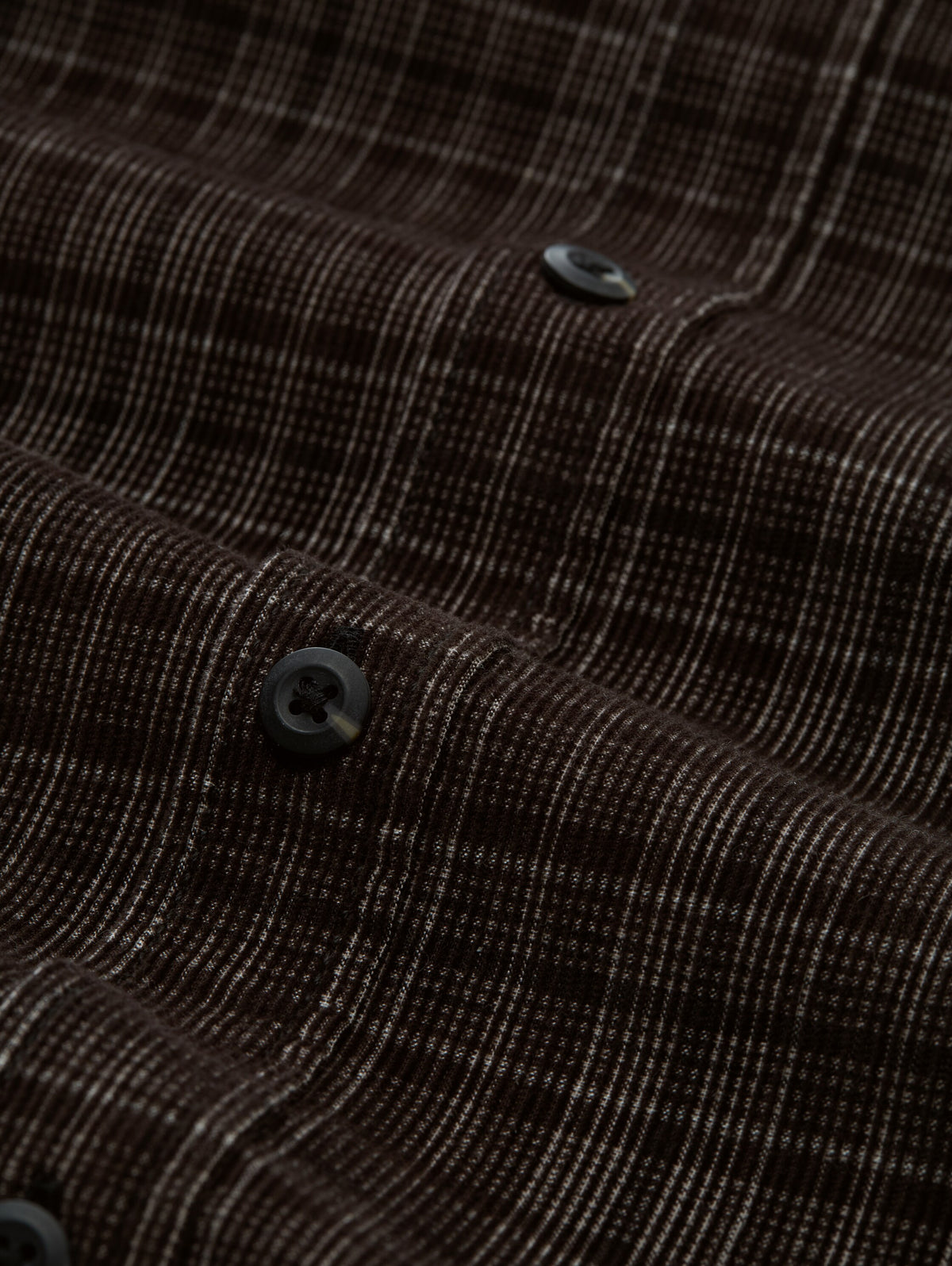 corduroy checked shirt - 1052331