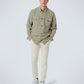 Overshirt Button Closure Garment Dy - 19510225