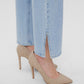 VMELLIE HR STRAIGHT SLIT JEANS GU31 - 10261486