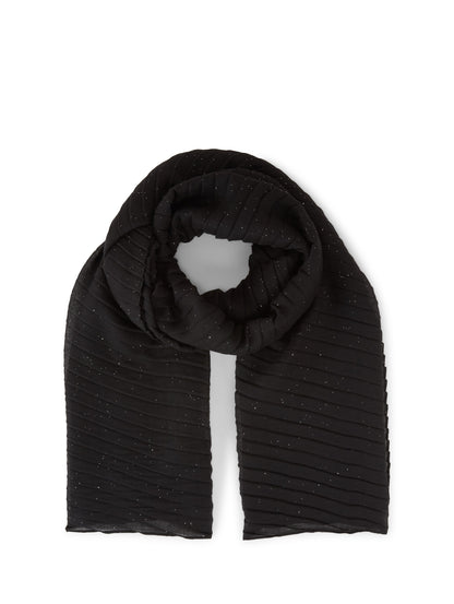 plissee scarf with glitter - 1048657
