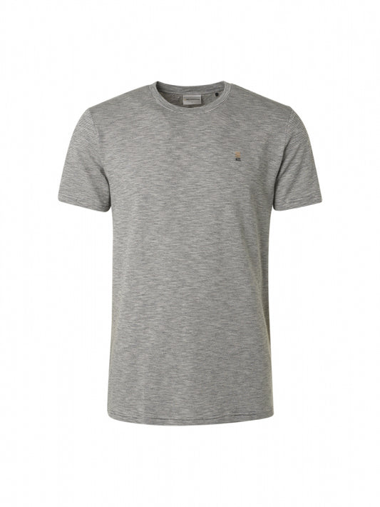 T-Shirt Crewneck Yarn Dyed Stripe S - 17320733