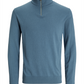 JJEEMIL KNIT HALF ZIP NOOS - 12189339