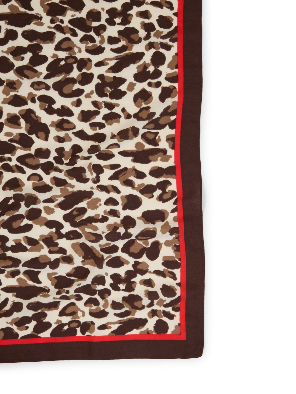 printed square scarf - 1052817