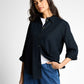 blouse shirt with linen - 1050608