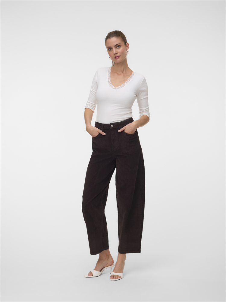 VMBILLIE HR BARREL ANK CORD PANTS N - 10348980