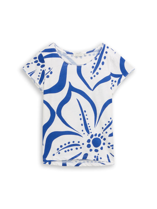 T-shirt slub jersey wide crew - 1050423
