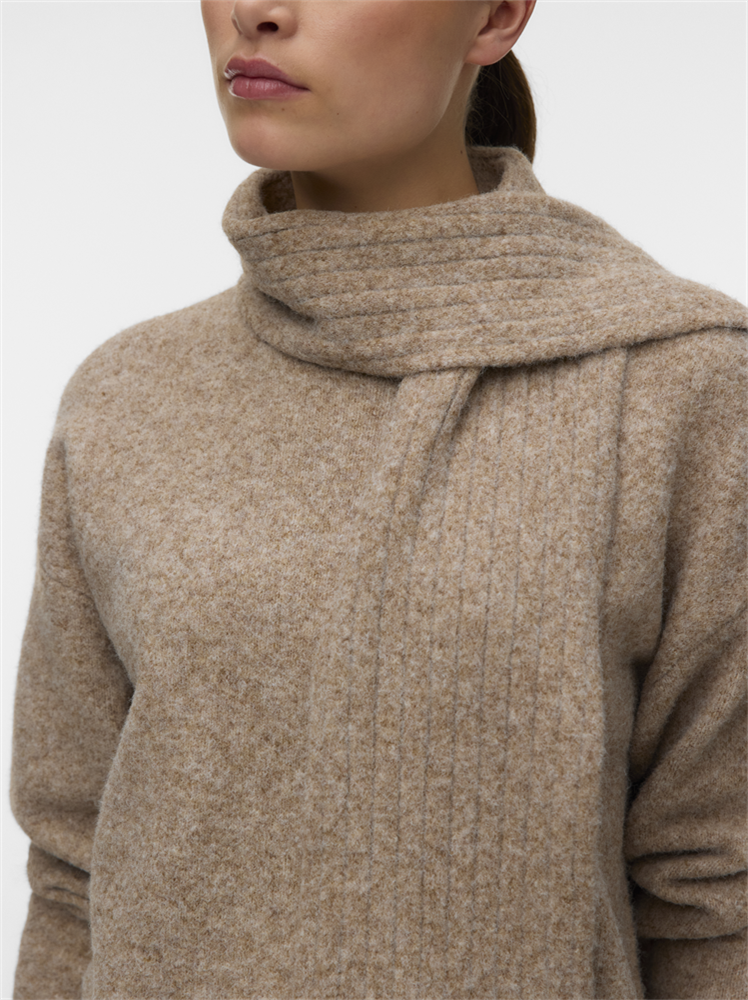 VMGIANNA LS SCARF PULLOVER - 10350469