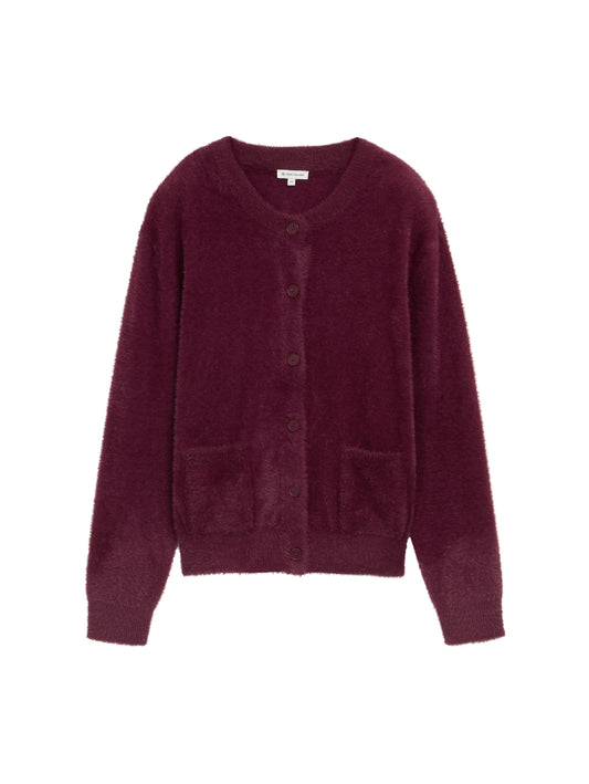 knit cardigan with buttons - 1048318