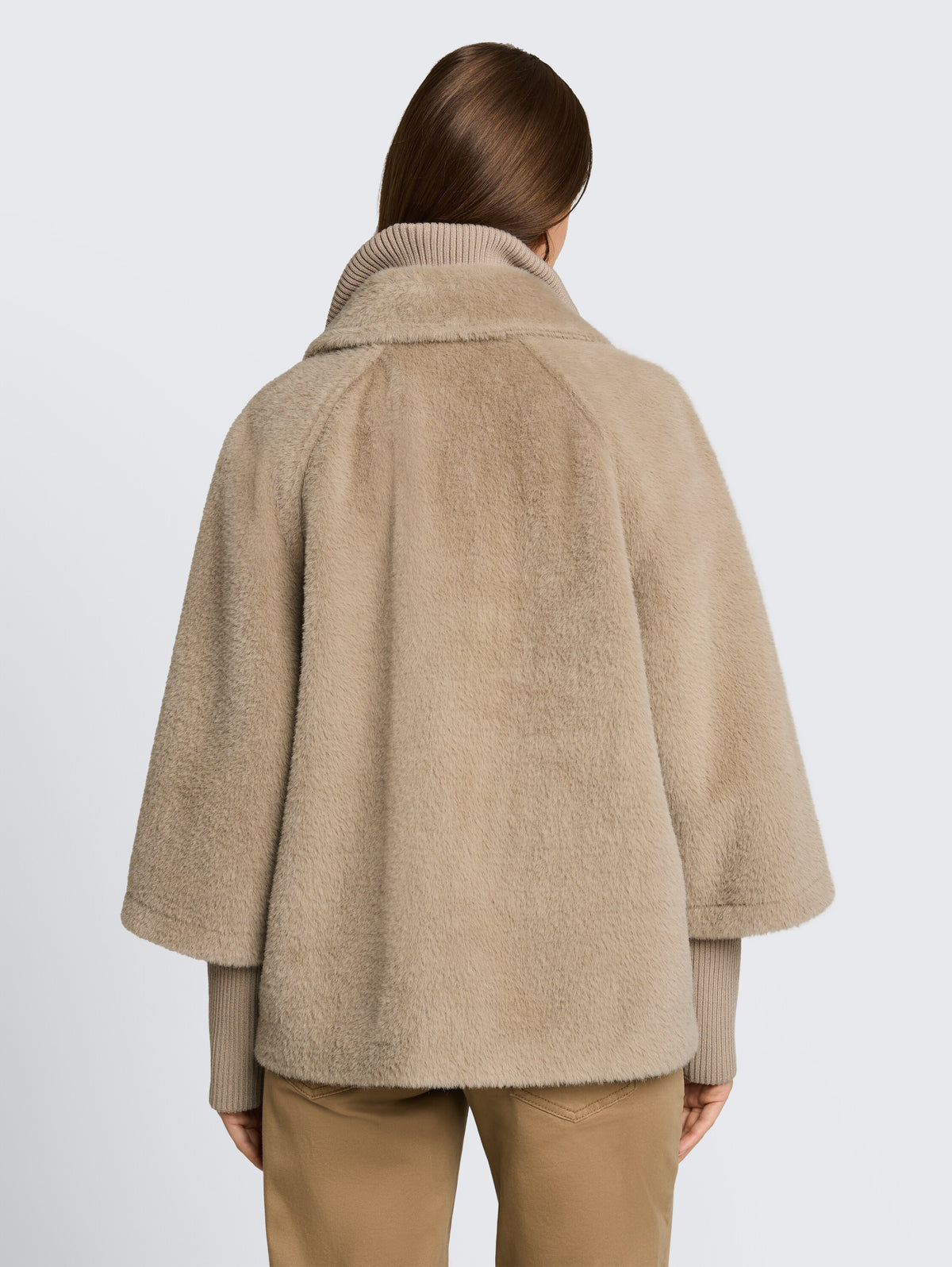 cosy cape jacket - 1051134
