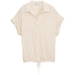 blouse striped shortsleeve - 1045239