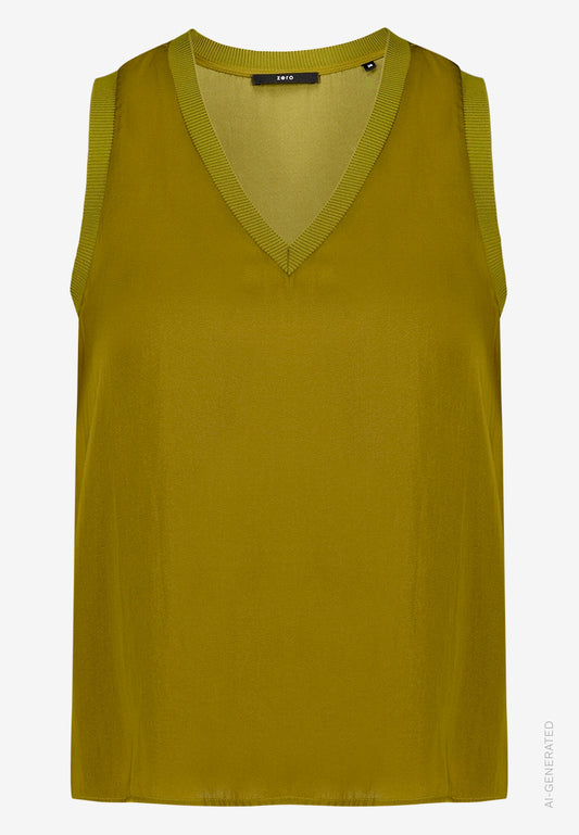 Bluse Kurz ohne Arm - 110-10004243