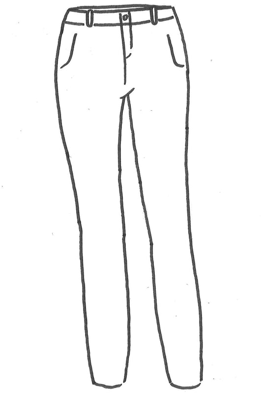 Jeans: high waist straight - Hannah