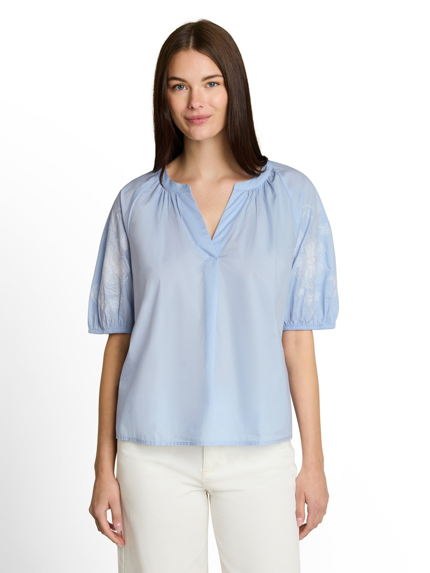blouse with embroidery - 1051081