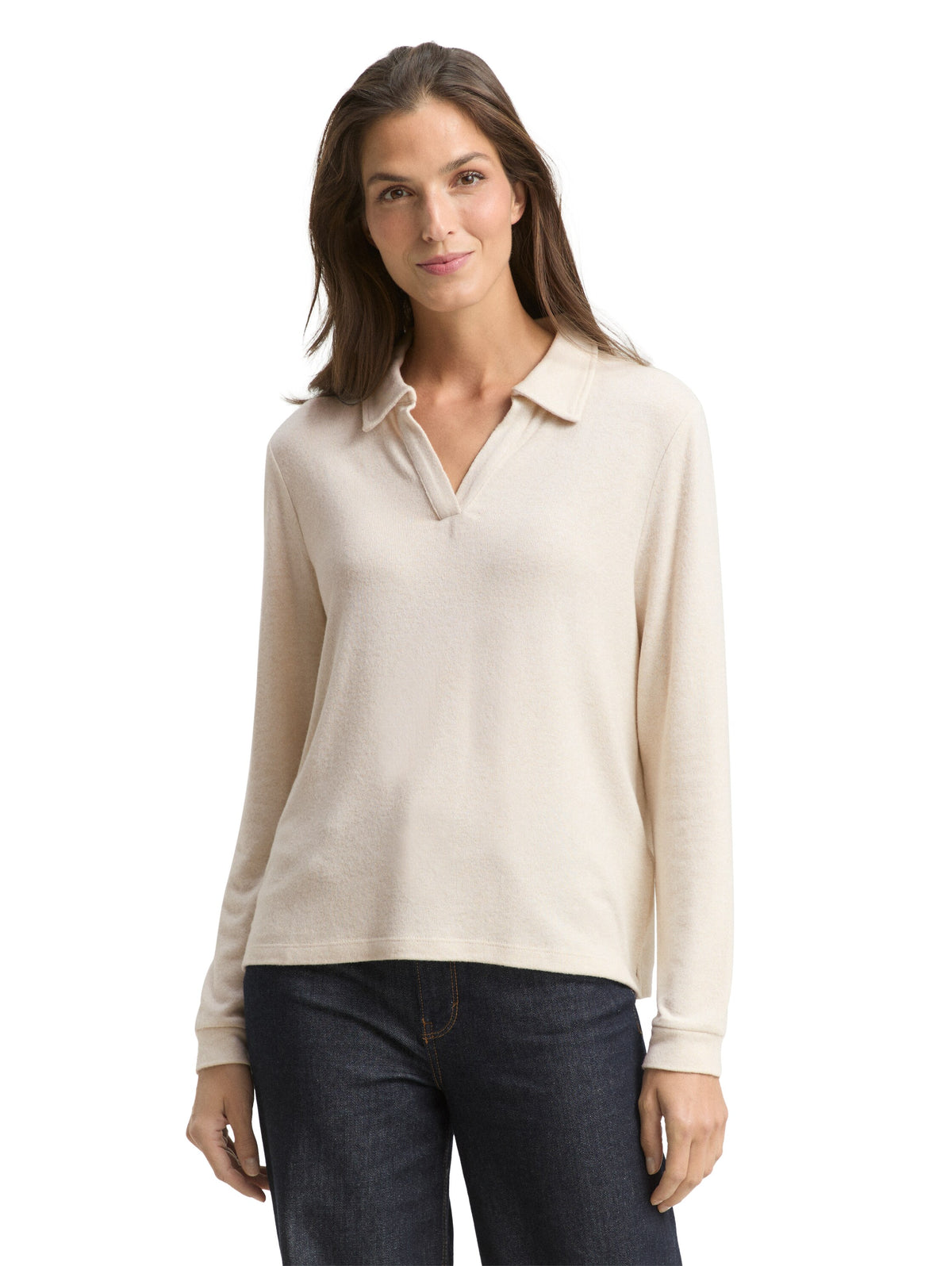 T-shirt cosy polo collar - 1048935