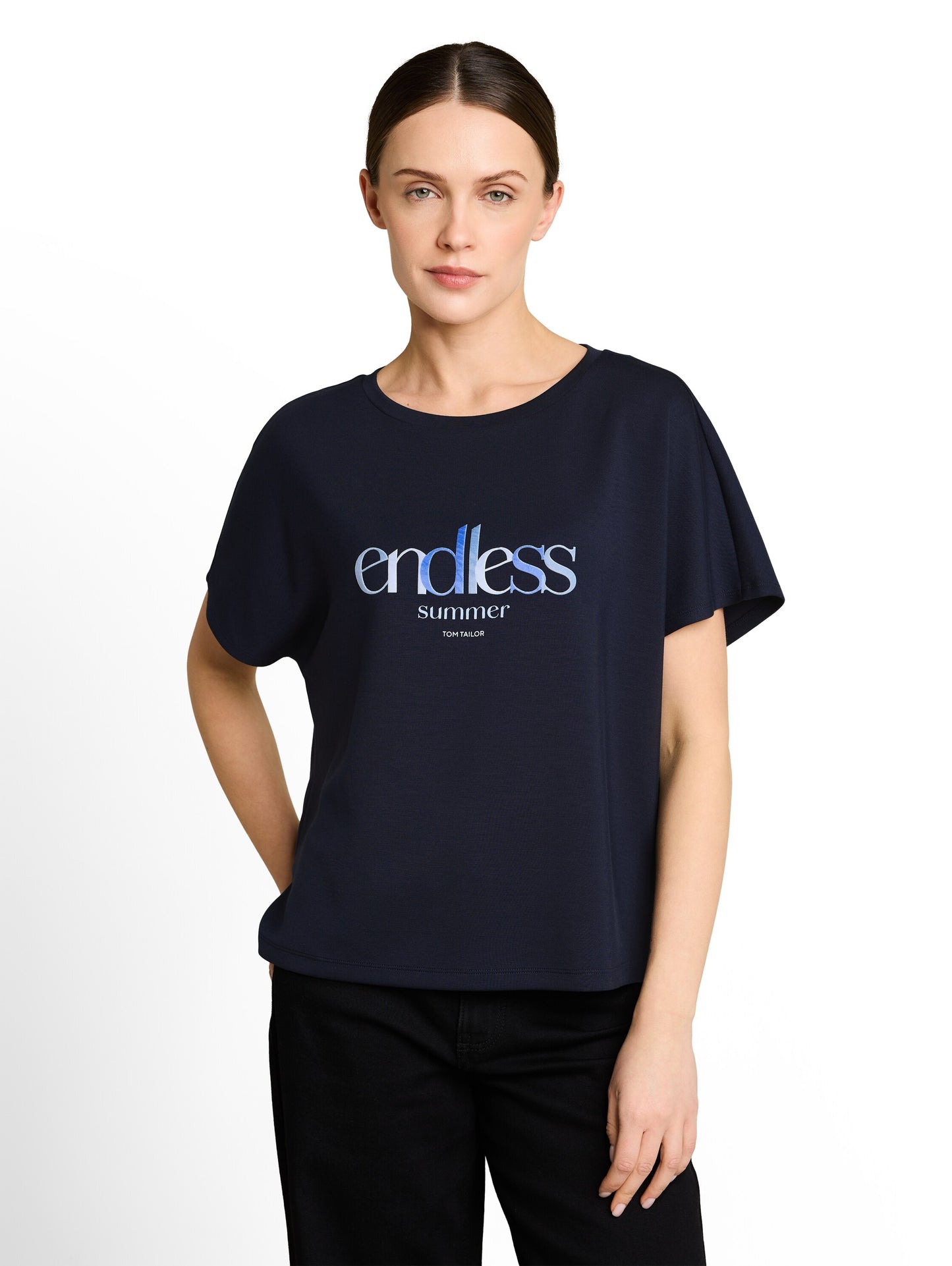 T-shirt scuba crew neck with p - 1050444