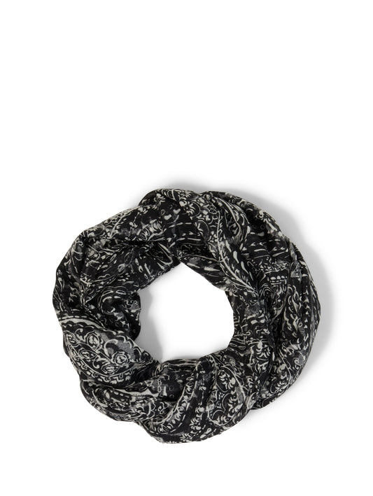 printed loop scarf - 1051018