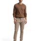 cotton cashmere crewneck knit - 1048015