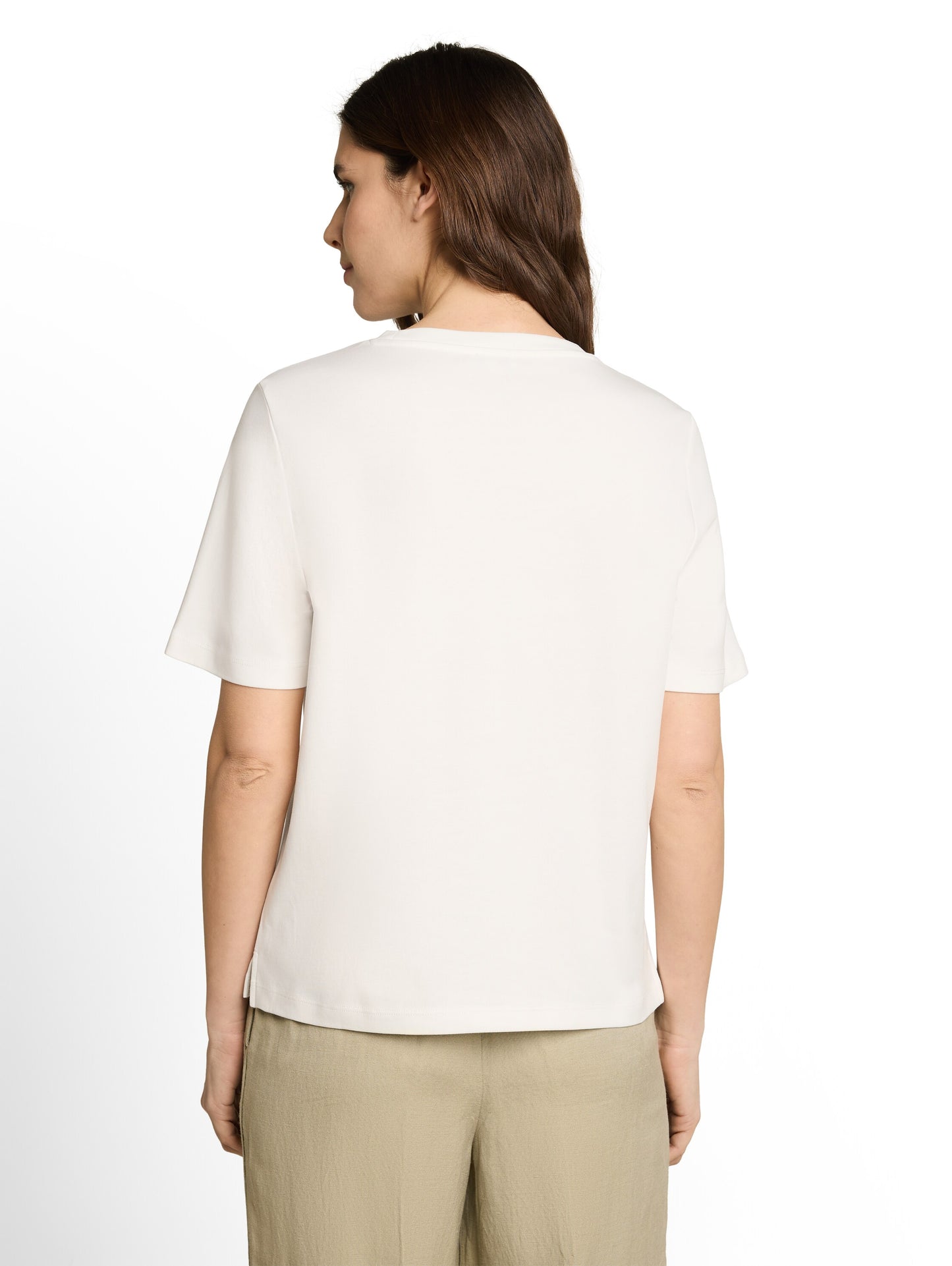 T-Shirt crew neck crochet deta - 1051200