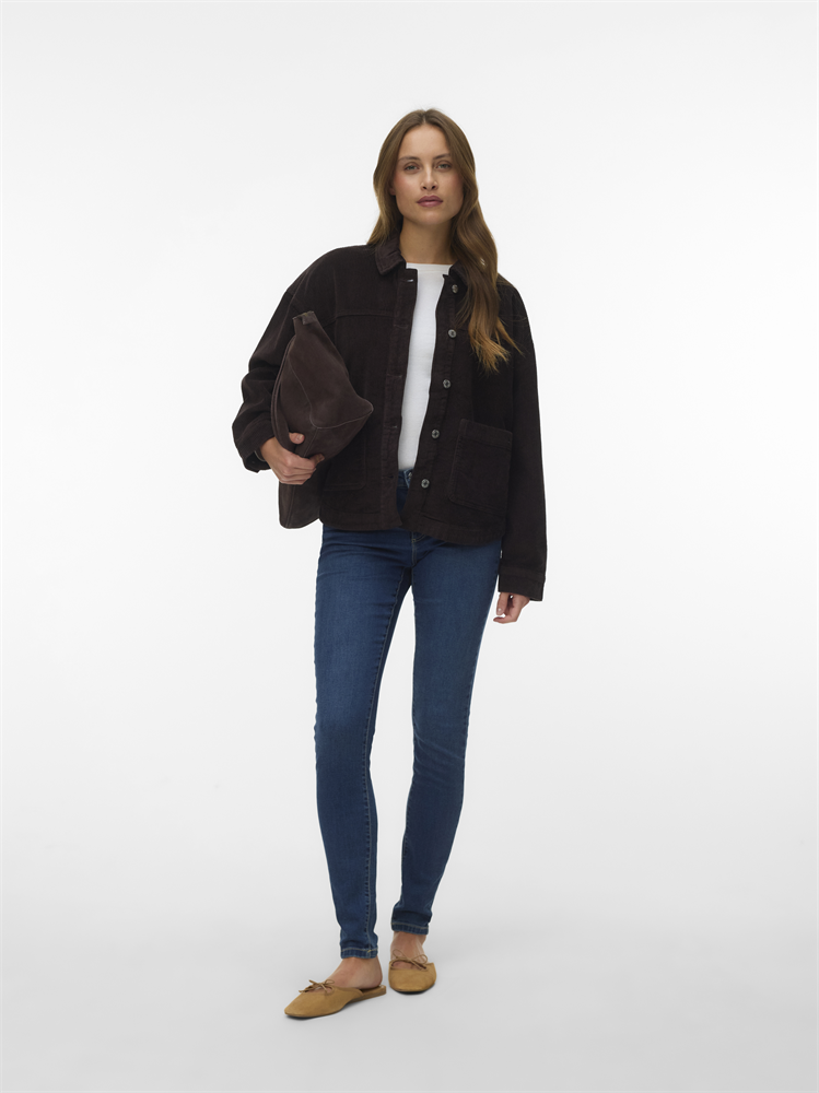 VMJAMIE LS CORDUROY SHACKET MIX NOO - 10337350