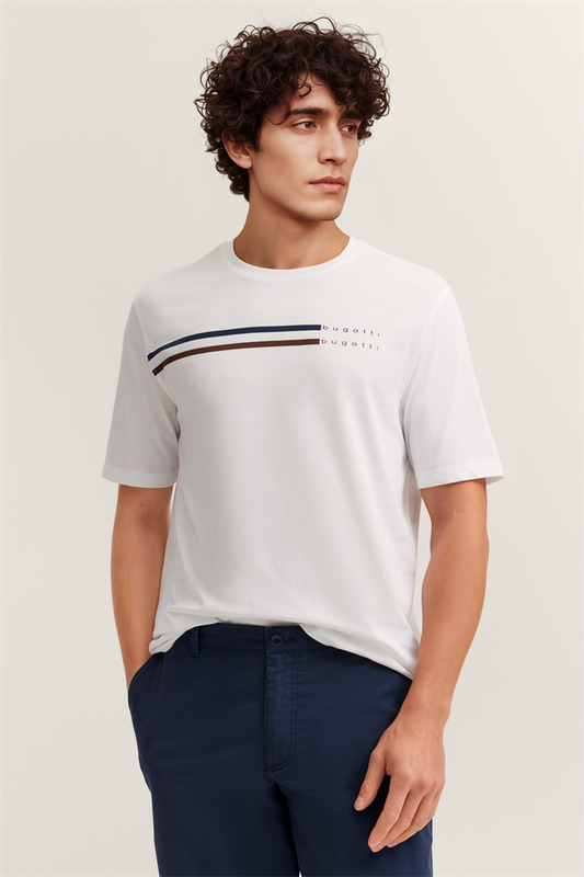 HERREN T-SHIRT 1/2 ARM - 15041E 8350