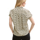 blouse shortsleeve with linen - 1046207