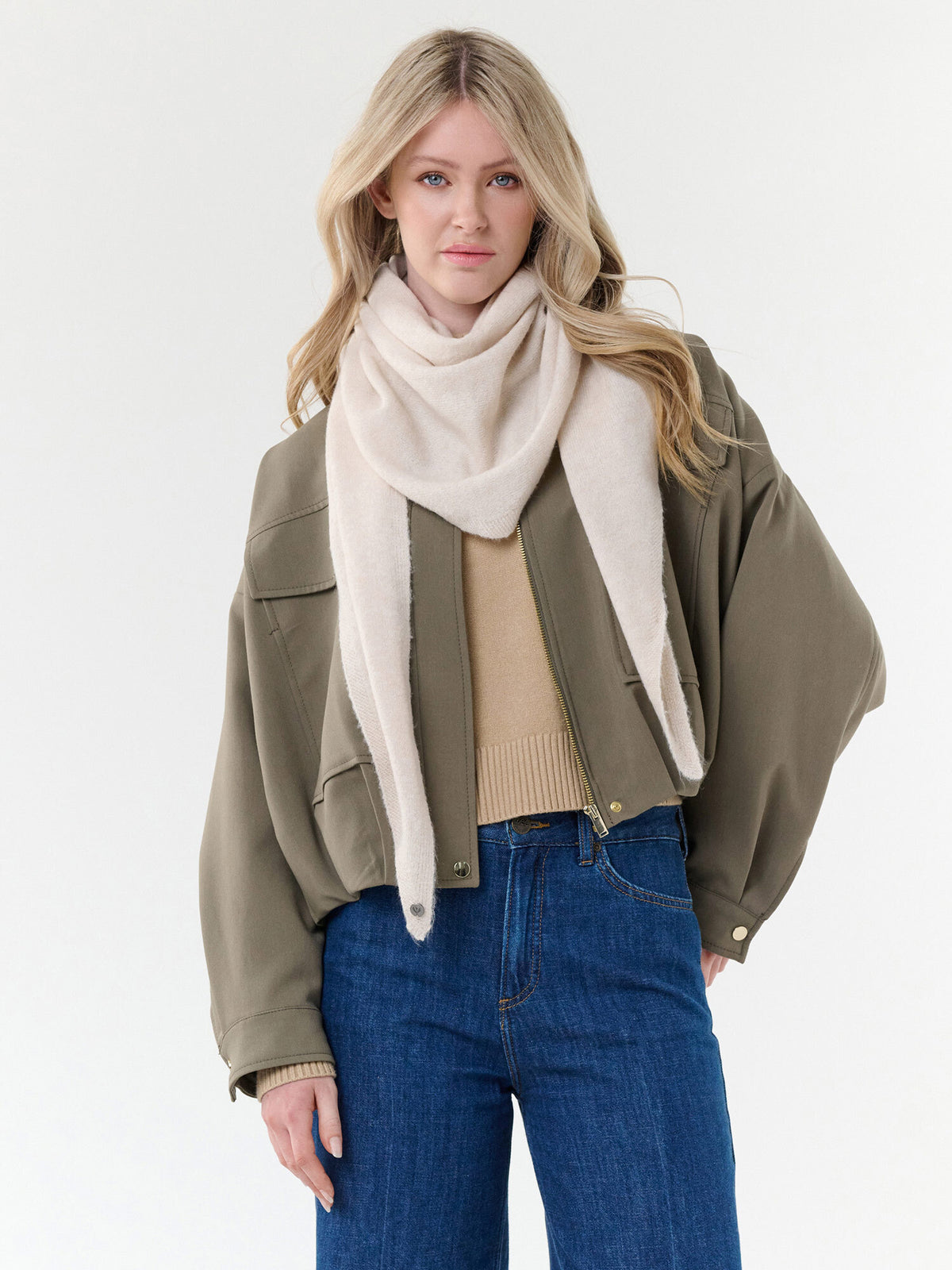 recyceltes Polyester Dreieckstuch - 647048