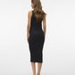 VMLAVENDER SL O-NECK CALF DRESS VMA - 10230437