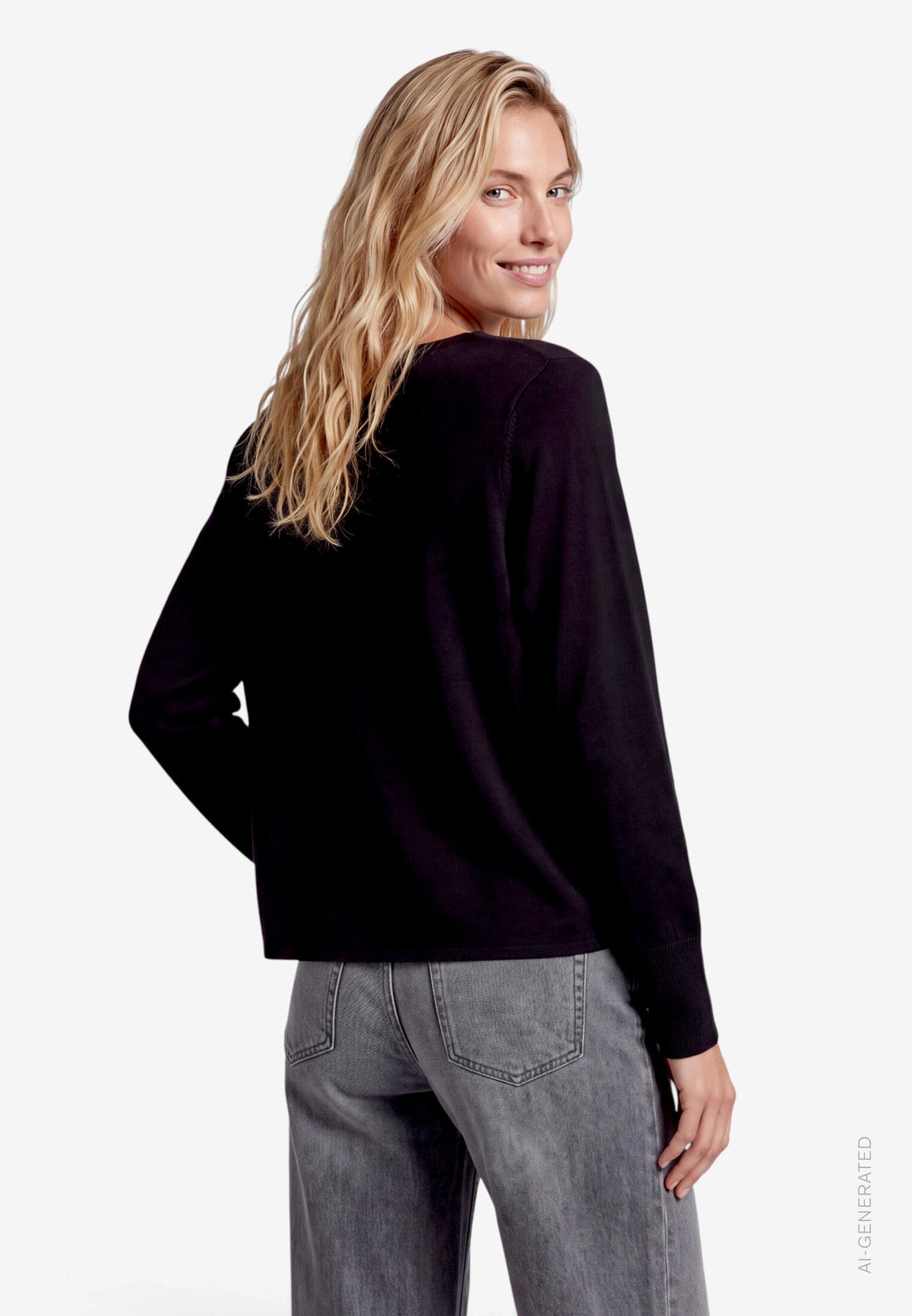 Strickpullover Kurz 1/1 Arm - 110-10004458