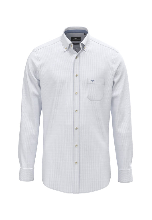 Washed Oxford Fine Stripe,B.D., 1/1 - 15128320