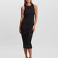 VMLAVENDER SL O-NECK CALF DRESS VMA - 10230437