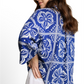 blouse loose fit with linen - 1049825