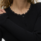 VMWONDER LACE LS O-NECK CARDIGAN NO - 10346457