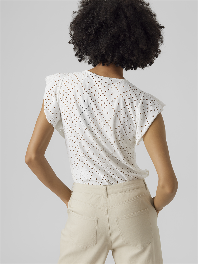 VMTASSA SL FRILL TOP NOOS - 10286067